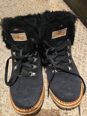 Montelliana 1965 Suede With Fur Boots